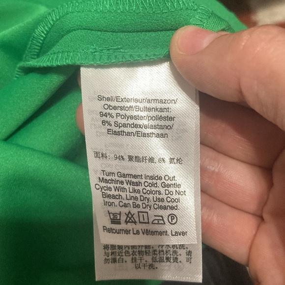 DKNY Size 2 green midi dress - Picture 5 of 5